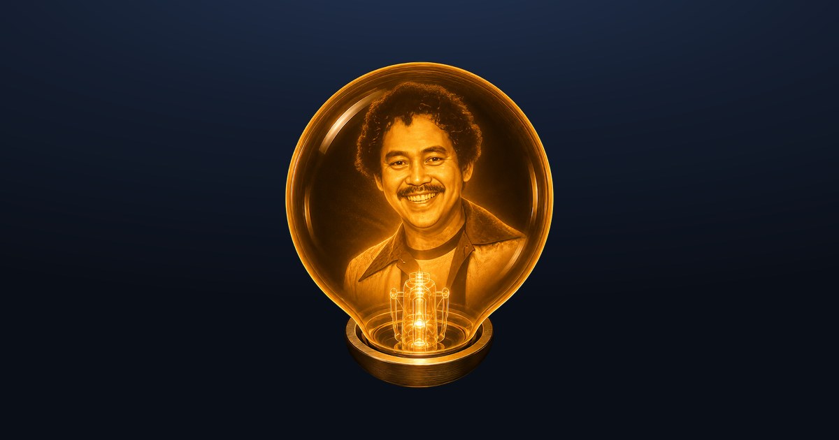 Ness Aquino — bulb on the BROADWAY sign