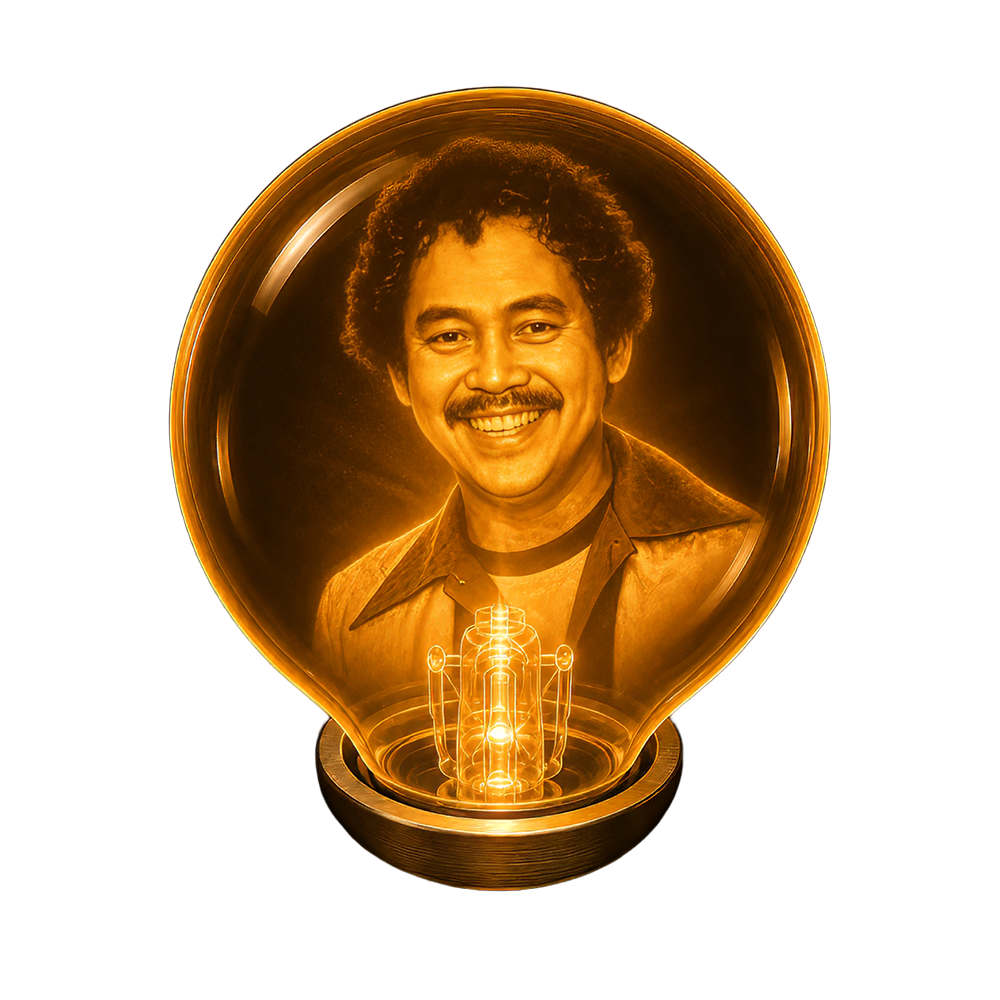 Ness Aquino, glowing in a dedicated bulb